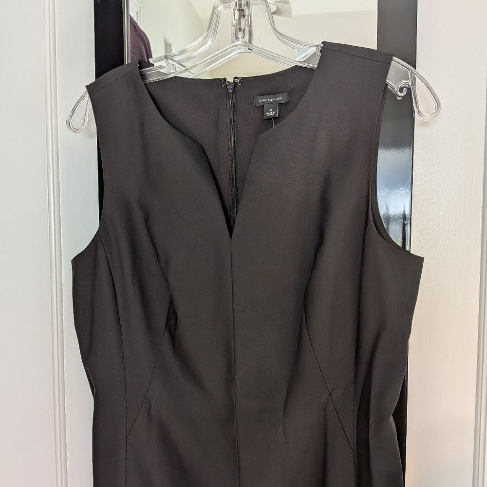 Ann Taylor Black Sheath Dress